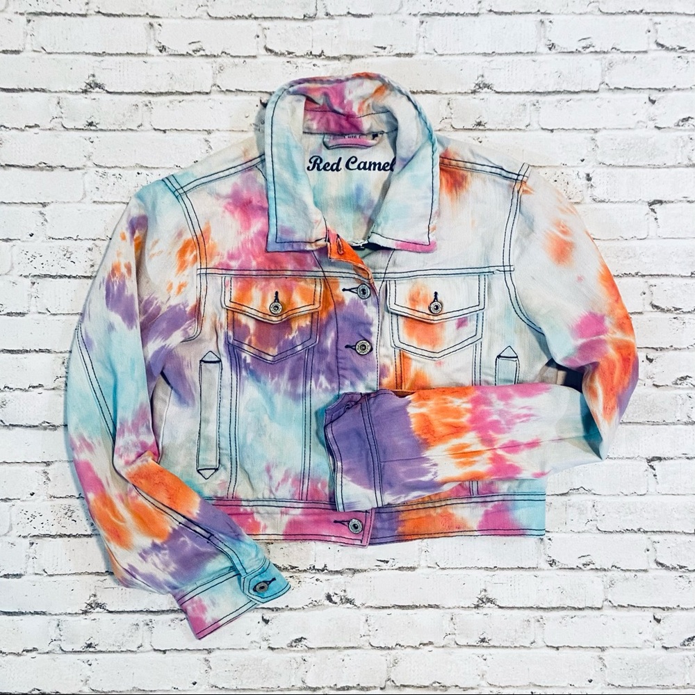 Tie Dye Denim Jacket